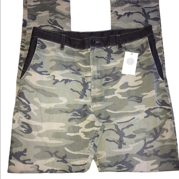 Over Winter SUMMER LAYER CHINO Pant  (CAMO/BLACK) U2 - Picture 2 of 5